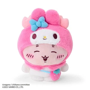 Chiikawa x Sanrio Characters My Melody 7" Plush (Furuhonya) Hello Kitty NWT - Picture 1 of 4
