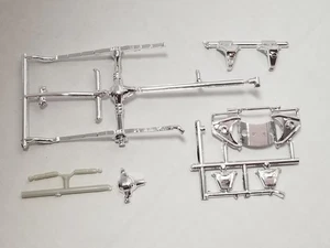 1957 Chevrolet Bel Air tiefergelegte Vorder- & Hinterradaufhängung aus AMT 1:25 Modell Chevy - Bild 1 von 11