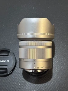 Panasonic G Vario 35-100mm f/4-5.6 Lens Sliver - Picture 1 of 6