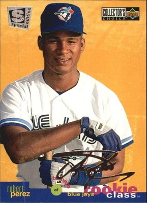 1995 Collector's Choice SE Silver Signature #14 Robert Perez - BB - Image 1 of 2