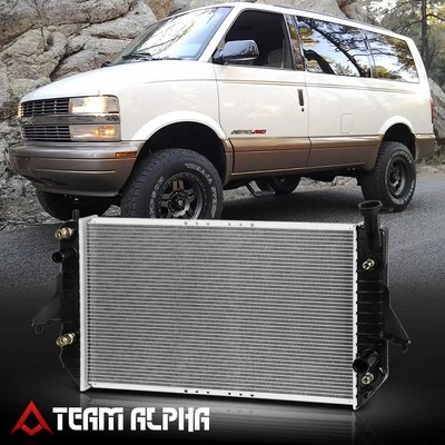 Fits 1996-2005 Chevy/GMC Astro/Safari 4.3 Aluminum Factory Replacement Radiator - Изображение 1 из 4