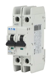 Eaton Moeller FAZ-C6/2-NA Leitungsschutzschalter 6A 2P 480Y277/VAC - Bild 1 von 17