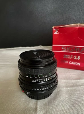 Sigma 24mm f/2.8 Super-Wide II Multi-Coated Lens for Canon FD - Image 1 of 4