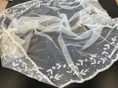 АНТИКВАРНОЕ КРУЖЕВО - ОКОЛО 1900-х годов, БРЮССЕЛЬСКАЯ ПРИНЦЕССА КРУЖЕВНАЯ ШАПОЧКА ВУАЛЬ - Изображение 1 из 4