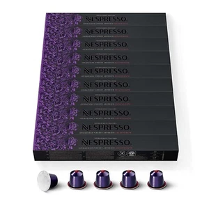 NESPRESSO ORIGINAL, Arpeggio Decaffeinatio, dunkle Röstung, 100 Kaffeekapseln - Bild 1 von 4