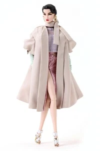 Elyse Jolie Glamour Coated Jacket Coat Integrity Toys Fashion Royalty Barbie NEW - Picture 1 of 4