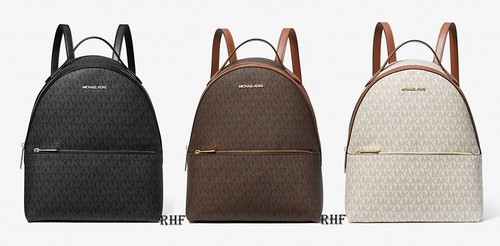 Zaino Michael Kors Sheila logo medio nuovo con etichette