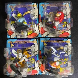 Juego de 4 figuras llavero Sonic Adventure TAILS BIG CHAO KNUCKLES 1999 SEGA Japón - Imagen 1 de 12