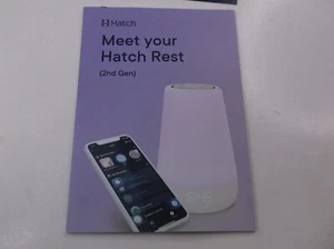 Hatch Rest 2nd Gen All-in-one Sleep Machine, Nightlight & Sound Machine Open Box - Picture 1 of 5