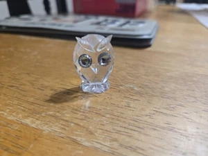 BÚHO MINIATURA CRISTAL SWAROVSKI - Imagen 1 de 5