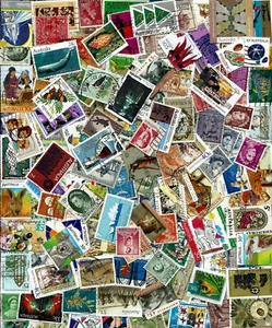 AUSTRALIA, LOT OF 100 USED ALL DIFFERENT GOOD QUALITY OFF PAPER STAMPS - Picture 1 of 3