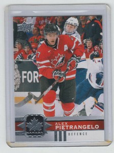 17/18 UD Team Canada Alex Pietrangelo card #111 - SP