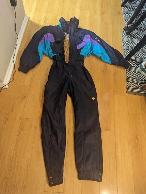 traje esquí mujer descente vintage  Foto 1 de 4