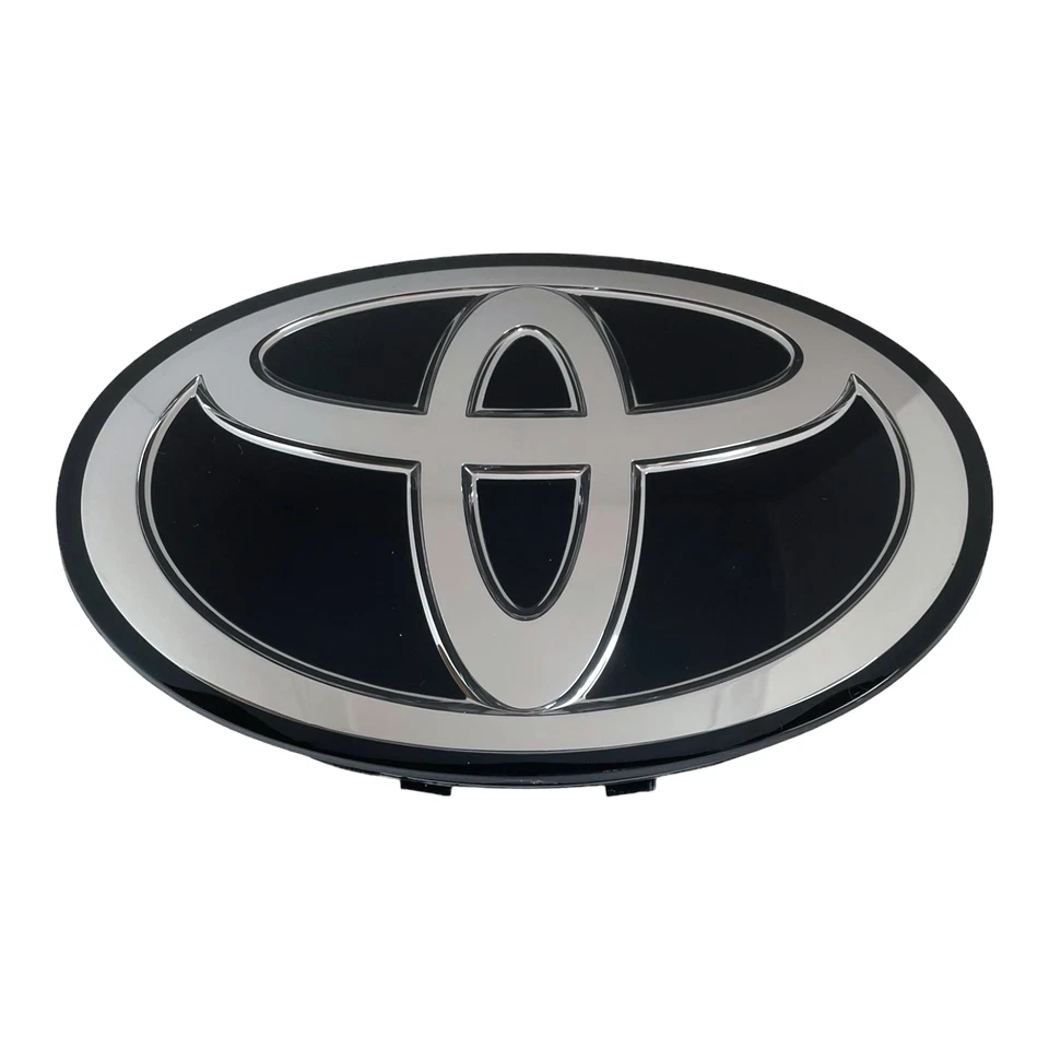 Toyota Front Grille Emblem Logo Chrome Land Cruiser 2015-21 fit Tacoma Tundra - Imagem 1 de 4