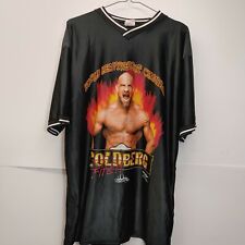 Vintage 1998 Novel Teez Goldberg WCW WWE Jersey Size XL