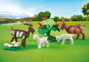 Playmobil ® 6315 chèvres avec enfants Neuf - new- nuevo - Picture 1 of 1