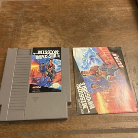 Mission Impossible w/Manual NES Nintendo