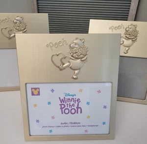 Disney Winnie Puuh Silber Bilder Fotorahmen 6x4 Photo - Bild 1 von 4