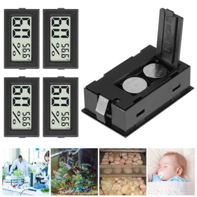 Mini Digital Indoor Thermometer Hygrometer Temperature Measuring Humidity Meter - Image 1 of 4
