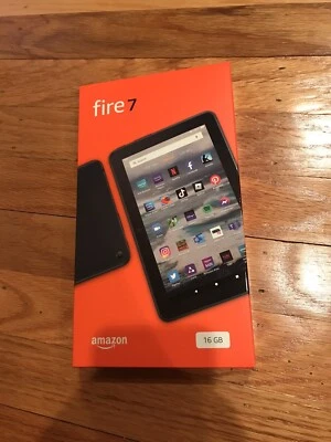 Amazon Fire 7 12th Gen. 16GB , Wi-Fi, 7" - Black (Lockscreen Ad-Supported) New - Image 1 of 3
