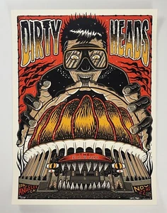 Póster Dirty Heads The Forum Los Angeles CA 2024 Serigrafía #’d Foral Firmado AP! - Imagen 1 de 13