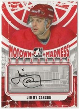 2012 2012-13 ITG Motown Madness Autographs #AJC Jimmy Carson In The Game Auto