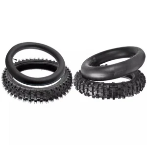 Front 60/100-14 Rear 80/100-12 Tire Tube for Dirt Bike KLX110 TTR90 SSR 70/ 90cc - Picture 1 of 10