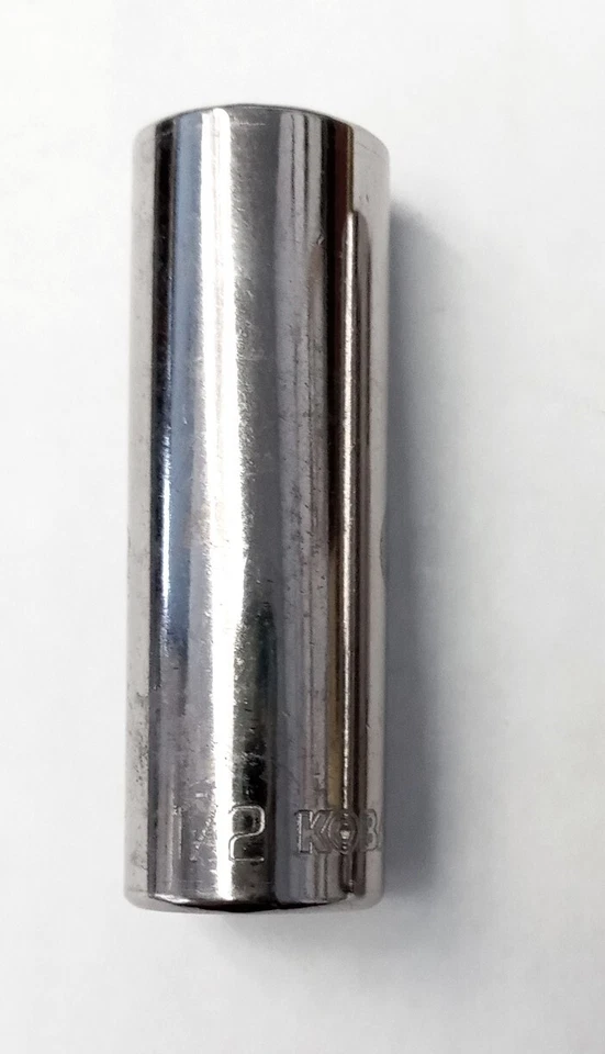 Kobalt 22766 1/2" Deep Socket 6-Point 1/4" Drive USA - Image 1 of 1