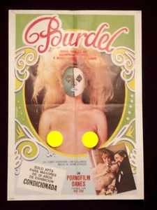 BORDELLET (1972) PORNOFILM * OLE EGE * ARGENTINISCHES HALBES BLATT FILMPLAKAT - Bild 1 von 1
