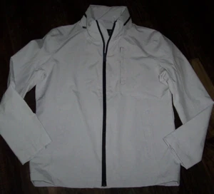 NWT Pendleton ALUMINUM GRAY SPORTSMAN Zip Windbreaker Jacket Men's S Hooded NICE - Picture 1 of 5
