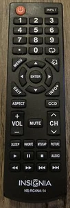 Mando a distancia original Insignia NS-RC4NA-14 LED TV NS-40D510NA15 NS-42D40SNA14 - Imagen 1 de 1