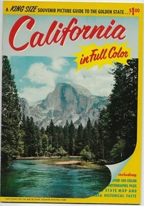 King Size 1964 California Souvenir Picture Guide to The Golden State - Picture 1 of 1
