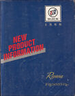 1988 Buick Riviera Reatta New Product Information Service Manual Original Shop