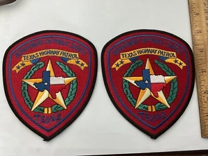 Texas Highway Patrol full size collectible patch set new full size - Picture 1 of 3