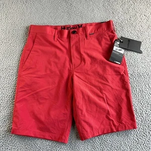 NEU Hurley Shorts Herren 30 rot Nike Dri-Fit Tech Hurricane Stretch Golf Outdoor - Bild 1 von 11