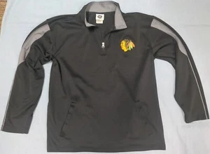 Chicago Blackhawks NHL offizielle Aufwärmjacke, Erwachsenengröße Large, Taschen & Logo - Bild 1 von 10