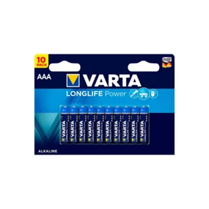 10 Piles LR03 AAA VARTA Long Life - Foto 1 di 1