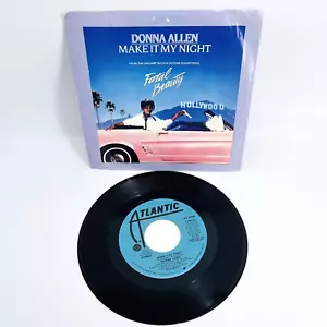 VTG 1987 FATAL BEAUTY 45 SINGLE MAKE IT MY NIGHT DONNA ALLEN PICTURE SLEEVE-80S - Foto 1 di 7