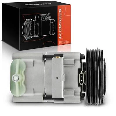 Compresor de aire acondicionado con embrague para F-150 02-04 F-250 F-350 F-450 F-550 Super Duty Foto 1 de 4