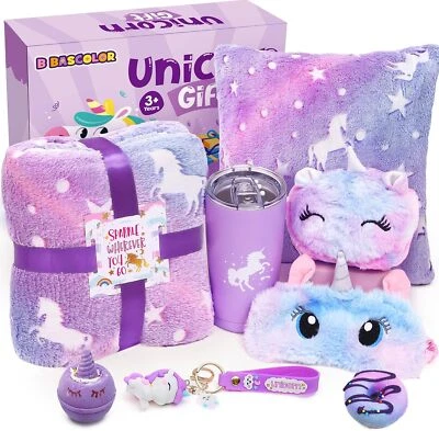 TACOBEAR Einhorn Geschenke für Mädchen 5 6 7 8 9 10 11 Jahren Einhorn