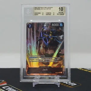 BGS 10 PRISTINE Jack Alt Art #OP08-084 Two Legends English One Piece Card - Imagen 1 de 2