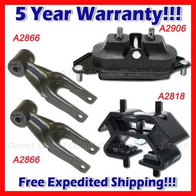 Montaje de motor y transmisión L112 Fit 2005-2009 Buick Allure/LaCrosse 3,6 L 3,8 L 4 piezas Foto 1 de 4