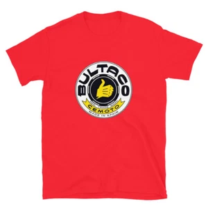 Vintage Motocross T-Shirt Bultaco - Picture 1 of 13