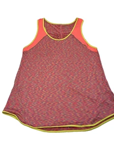 Tangerine Womens Pink Sleeveless Activewear Tank Top 2XL Pink Polyester Span. - Picture 1 of 9