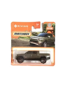 RIVIAN R1T GREEN MATCHBOX 1/64 CAR - Picture 1 of 1