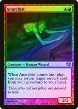 Anarchist FOIL 9th Edition PLD Red Uncommon MAGIC THE GATHERING CARD ABUGames