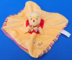 DISNEY NICOTOY WINNIE THE POOH SCHMUSETUCH KUSCHELTUCH PU BÄR COMFORTER - Bild 1 von 1