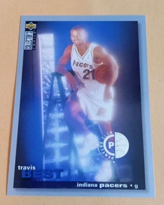 1995-96 Upper Deck Collector's Choice Player's Club Travis Best RC #319 - Pacers - Picture 1 of 2