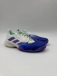 Adidas Barricade Lucid Blue Violet Mint Tennis Shoes HP7417 Women’s Sizes 6-11 - Picture 1 of 5