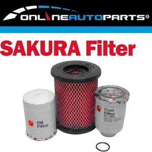 Filter Service Kit for Navara D22 2.7L 3.2L Diesel Air Oil Fuel TD27 QD32 Engine - Picture 1 of 6